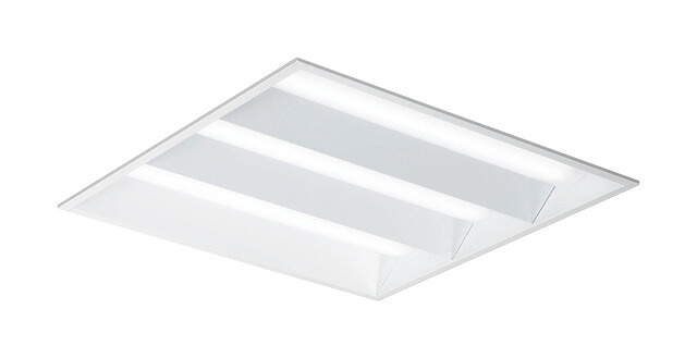 東芝　LEDベースライト　TENQOOスクエア　LEDバータイプ　FHP45形×4灯用器具相当　昼光色　埋込形下面開放タイプ□600　埋込穴□600mm　専用調光器対応　LEDバー付　LEKR760112MDLD9(LEER76002MLD9+LEEM371102D01)