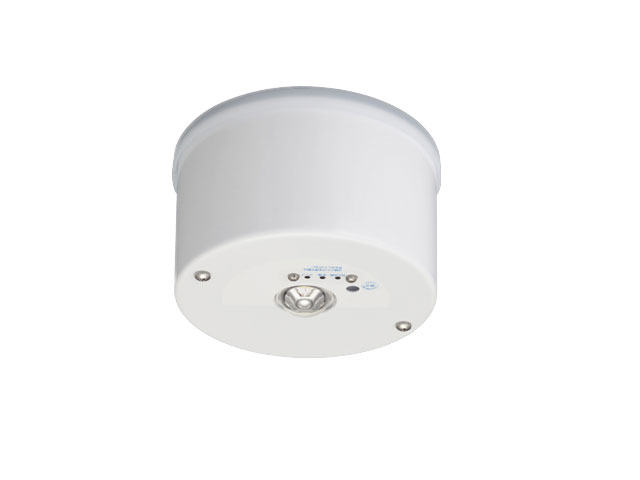 三菱 非常用照明器具 直付形 電池内蔵形 LED専用形 リモコン自己点検(リモコン別売) HACCP向け 平常時消灯/非常時LED点灯 昼白色 30分間定格形 ミニハロゲン30形器具相当 高天井用~10m 本体白色 ELWCB31213A ※受注生産品|オールライト