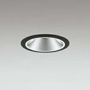 ＯＤＥＬＩＣ ＬＥＤユニバーサルダウンライト グレアレス ＪＲ１２Ｖ５０Ｗ相当 黒いこと ２１° 埋込穴Φ１００粍 白熱電球色 ２７００Ｋ  Ｍ形 押し並べて型 専用調光器相応う XD403370H （ワット数・調光器・交通信号線別売） 天井照明-ダウンライト