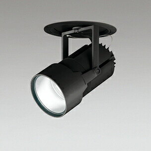 ODELIC LEDハイパワーフィクスドダウンスポットライト セラメタ150W相当 ブラック 34° 埋込穴Φ175mm 温白色 3500K M形 一般型 専用調光器対応 ユニバーサル XD404022 (電源・調光器・信号線別売)|オールライト