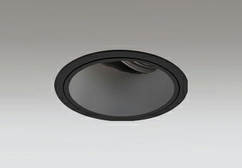 ＯＤＥＬＩＣ ＬＥＤ高彩色ユニバーサルダウンライト ＣＤＭ－Ｔ７０Ｗ相当 ブラック ２４° 埋込穴Φ１２５ｍｍ 白色 ４０００Ｋ  Ｍ形 一般型 専用調光器対応 XD402463H （電源・調光器・信号線別売）