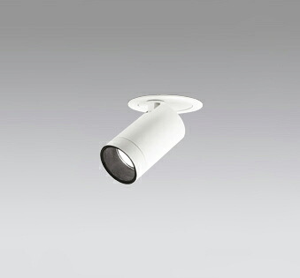 ＯＤＥＬＩＣ　ＬＥＤ高彩色ユニバーサルダウンライト　ＪＲ１２Ｖ５０Ｗ相当　オフホワイト　１６°　埋込穴Φ７５ｍｍ　温白色　３５００Ｋ　 Ｍ形　一般型　専用調光器対応　XD603101HC　（調光器別売）