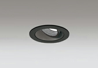 ＯＤＥＬＩＣ ＬＥＤ高彩色ユニバーサルダウンライト ＪＲ１２Ｖ５０Ｗ相当 ブラック １６° 埋込穴Φ７５ｍｍ 温白色 ３５００Ｋ  Ｍ形 一般型 専用調光器対応 XD603118HC （調光器別売）