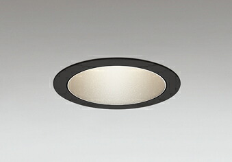 ＯＤＥＬＩＣ　ＬＥＤベースダウンライト　ＣＤＭ&minus;Ｔ７０Ｗ相当　マットブラック　６１&deg;　埋込穴Φ１２５ｍｍ　電球色　２７００Ｋ　Ｍ形　一般型　専用調光器対応　XD702216H　（電源装置別売）｜オールライト