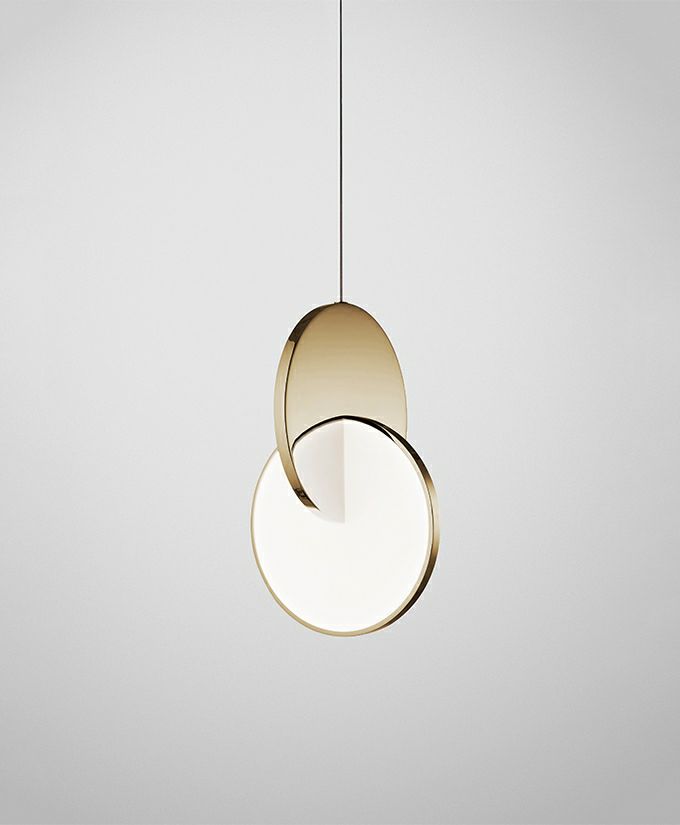 ＬＥＥ ＢＲＯＯＭ リー・ブルーム シャンデリヤともし火 ECLIPSE PENDANT 上昇限度直付 内蔵LED（白熱電球色） POLISHED GOLD（ポリッシュドゴールド） ECLIPSE PENDANT POLISHED GOLD