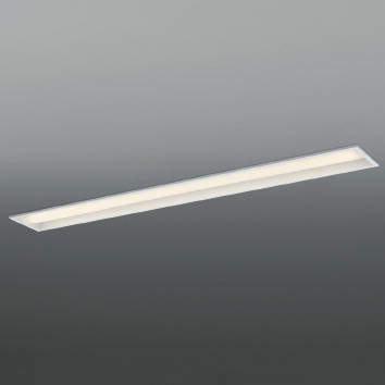 ＫＯＩＺＵＭＩ　ＬＥＤベースライト　ＦＬＲ４０Ｗ×４灯相当　(ランプ付)　電球色　３０００Ｋ　AD92030L＋AE92420
