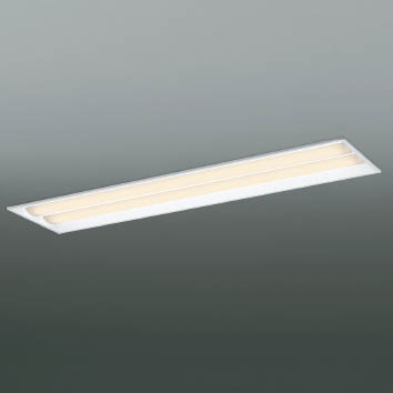 KOIZUMI LEDベースライト FHF32W×2灯相当(高出力) (ランプ付) 電球色 3000K AD92400+AE57605x2 ※受注生産品|オールライト