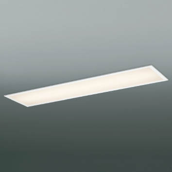 ＫＯＩＺＵＭＩ　LEDベースライト　ＦＨＦ３２Ｗ&times;２灯相当（高出力）　（ランプ付）　温白色　3500K　AD92424+AE57480　※受注生産品｜オールライト