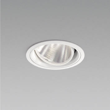 ＫＯＩＺＵＭＩ　LEDユニバーサルダウンライト　φ１２５ｍｍ　ＨＩＤ７０Ｗ相当（ランプ・電源付）　温白色　3500K　XD102107WM+XE91663Y｜オールライト
