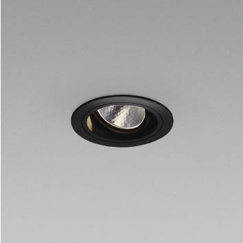 ＫＯＩＺＵＭＩ　LEDユニバーサルダウンライト　φ７５ｍｍ　ＪＲ１２Ｖ５０Ｗ相当（ランプ・電源付）　温白色　3500K　XD104114BM+XE92701｜オールライト