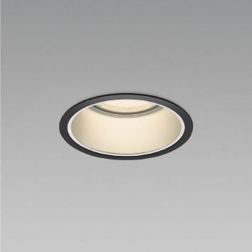 ＫＯＩＺＵＭＩ　LED防雨型ダウンライト　ＨＩＤ１００Ｗ相当　φ１２５ｍｍ　（ランプ・電源付）　電球色　2700K　XU053507BA+XE93277　※受注生産品｜オールライト