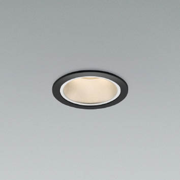 ＫＯＩＺＵＭＩ　LED防雨型ダウンライト　ＪＲ１２Ｖ５０Ｗ相当　φ７５ｍｍ　（ランプ・電源付）　電球色　3000K　XU057528BL+XE93373　※受注生産品｜オールライト