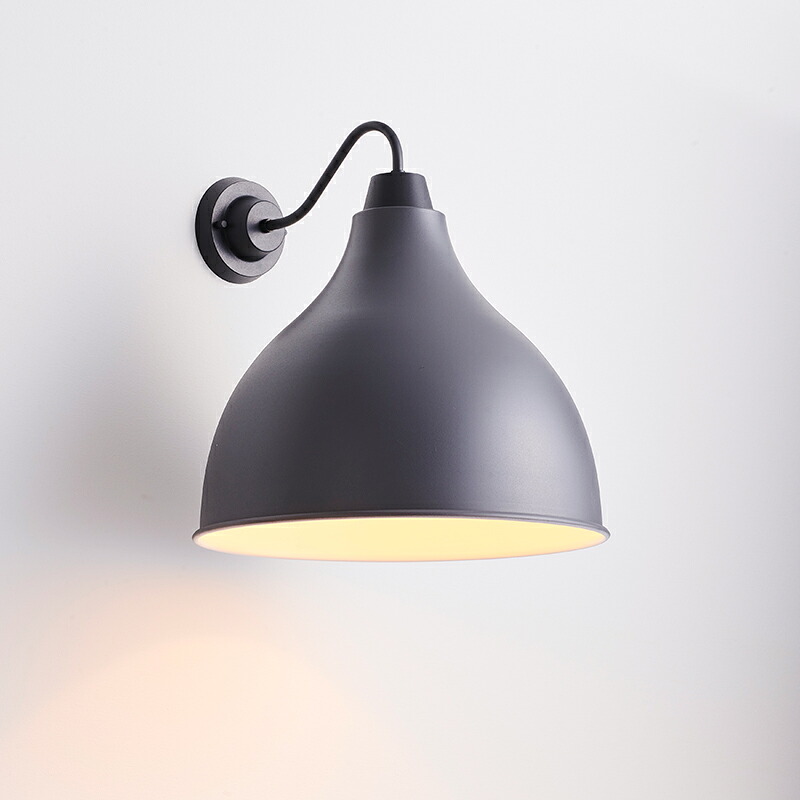 ＭＡＸＲＡＹ CRAFT LAMP Eggplant L Bracket/手工芸品照明ランプ エッグ工業プラントL 鉤括弧ともし火 直付印字機 サテンチャコールグレー E26口金 照明ランプ別売 MB5044225(OP0169724+OP0170225)