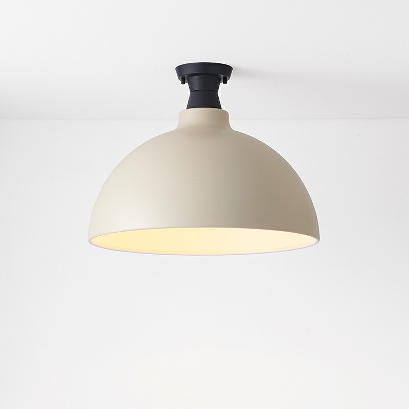ＭＡＸＲＡＹ　CRAFT LAMP Bowl S Ceiling/クラフトランプ ボウルS　シーリングライト　直付タイプ　サテンサンドベージュ　E26口金　ランプ別売　ML3016103(OP0169924+OP0170103)