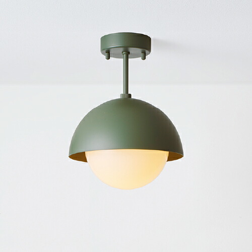 ＭＡＸＲＡＹ　Orb COMBI CEILING/オーブコンビシーリング　シーリングライト　直付タイプ　マットグリーン　E17口金　ランプ別売　ML3018014(OP0174814+OP01731)