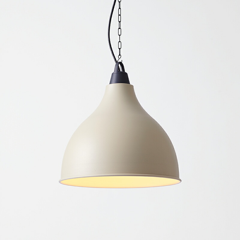 ＭＡＸＲＡＹ　CRAFT LAMP Eggplant L CHAIN PENDANT/クラフトランプ エッグプラントL　ペンダントライト　引掛シーリング　サテンサンドベージュ　E26口金　ランプ別売　MP4064203(OP0169524+OP0170203)