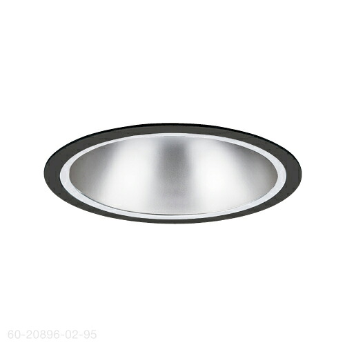 ＭＡＸＲＡＹ　NEW BASE DOWN　5000Lm TYPE（フィクスドダウンライト）　φ125mm　本体色ブラック(黒)　LED内蔵　3500K(温白色)　全光束4997lm　配光：広角　専用調光器対応　60208960295(MD208960295+OP0125970)