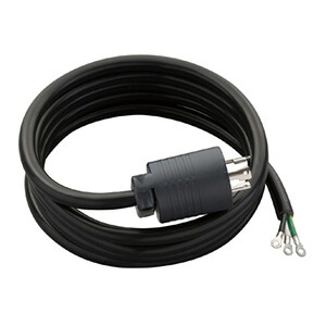 明工社 ２００Ｖ差し込み赤ちょうちん ワット数吊りひも ３０Ａ用 Ｓ-ＶＣＴ５.５粍２ ３ｍ Ｌ６-３０Ｐ付 MH9080T3B 電設資材-木材・建築資材・設備-コンセント