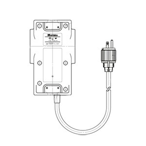 明工社　病院用接地タップ　Ｋタイプ　１５Ａ　１２５Ｖ　接地２Ｐ　白　Ｓ-ＶＣＴ５ｍ　医用プラグ付　ランプなし　MR7370TD5 ※受注生産品｜オールライト