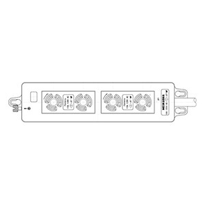 明工社 ＯＡ用ニコニコ水道栓 ４コ口 （かかわり合い４） １５Ａ １２５Ｖ 馬具繋ぎ付 吊りひも５ｍ MR7736NT5 ※受注生み出すこと品