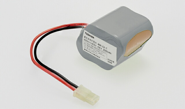 楽天市場】東芝 誘導灯・非常灯用バッテリー 4．8V・1800m