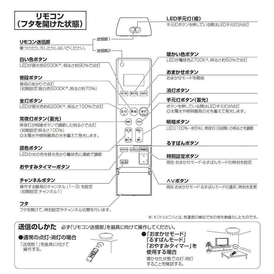 内祝い】 パナソニック 照明器具用リモコン ＬＥＤシーリングライト シャンデリア用 調光 調色タイプ用 電池付属 HK9814MM  ≪他の商品と同梱不可≫ qdtek.vn