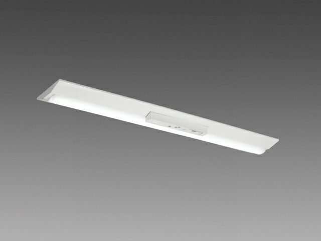 三菱　LEDベースライト　Myシリーズ　40形　非常用照明器具　直付形　逆富士タイプ　230幅　高出力　一般タイプ4000lmタイプ　固定出力　温白色　MYVH440431CWWAHTN(ELLHVH42300C+ELLU44043WWAHTN) ※受注生産品