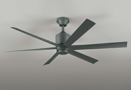 WF247 オーデリック シーリングファン 6枚羽根 グレー 楽天市場】ODELIC シーリングファン 簡易結線型 DCモーター