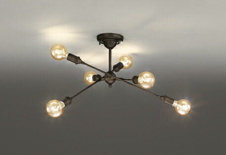 楽天市場】ODELIC シャンデリア 簡易取付 引掛シーリング 電球色