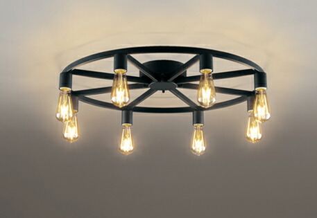 楽天市場】ODELIC シャンデリア 簡易取付 引掛シーリング 電球色