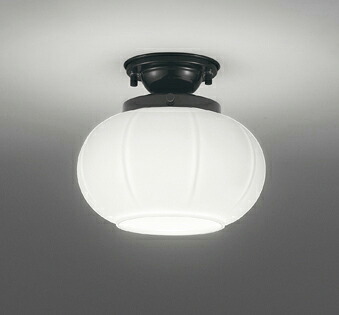 ＯＤＥＬＩＣ　和風照明　小型シーリングライト　直付　高演色LED　LEDランプ付　白熱灯器具60W相当　非調光　昼白色5000K　OL291280NR｜オールライト