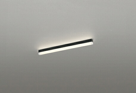 ＯＤＥＬＩＣ　ベースライト　SOLID LINE Mini（ソリッドラインミニ）　LEDユニット型　直付型　FL20W&times;1灯相当　送り配線不可　高演色LED　調光　長600mm　電球色3000K　黒（ブラック）　OL291711R3E｜オールライト