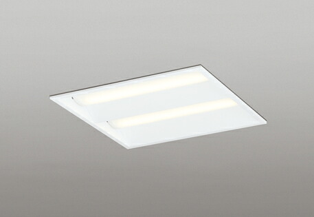 ODELIC LEDベースライト 埋込穴□450mm 電球色 FHP32W×4灯相当 LEDユニット付き XD466019P2E|オールライト