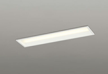 ＯＤＥＬＩＣ　ＬＥＤベースライト　埋込　下面開放型　電球色　ＦＬ２０Ｗ相当　高演色　ＬＥＤユニット付き　XD504007R1E