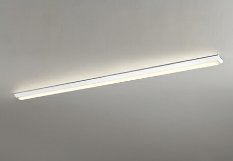ODELIC LEDベースライト 直付 逆富士型 電球色 FLR110W相当 LEDユニット付き XL501003P1E