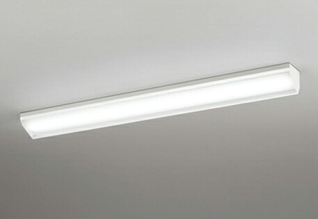 ODELIC LEDベースライト 直付 ウォールウォッシャー型 昼白色 FLR40W×2灯相当 高演色 LEDユニット付き XL501042R2B