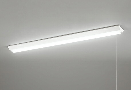 ＯＤＥＬＩＣ　ＬＥＤベースライト　直付　逆富士型　プルスイッチ付　白色　Ｈｆ３２Ｗ定格出力&times;２灯相当　高演色　ＬＥＤユニット付き　XL501102R4C｜オールライト