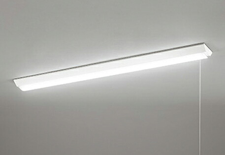 ODELIC LEDベースライト 直付 逆富士型 プルスイッチ付 昼白色 Hf32W高出力相当 高演色 LEDユニット付き XL501102R5B|オールライト