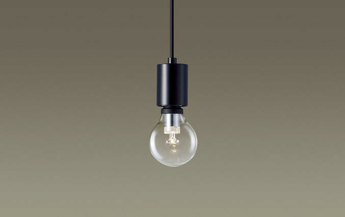 パナソニック　天井照明器具　ペンダントライト　直付タイプ　25形電球1灯器具相当　LED電球クリア電球タイプ3.4W1灯（E26）　電球色　（LEDランプ付）　LGB15800