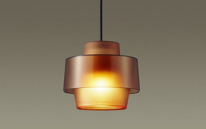 パナソニック　天井照明器具　ペンダントライト　配線ダクトレール用　美ルック(高演色)　40形電球1灯器具相当　電球色　LED内蔵　LGB16773LE1