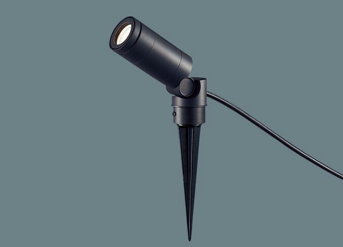 パナソニック スパイク取付型 LED(温白色) エクステリア スポットライト 集光タイプ 防雨型 40形ミニレフ電球1灯器具相当 LED内蔵 LGW40082LE1|オールライト
