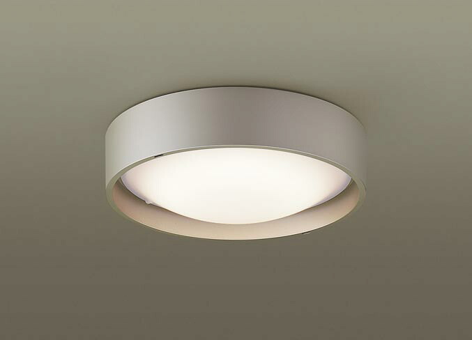 パナソニック　天井直付型・壁直付型　LED（温白色）　シーリングライト　拡散タイプ　LEDフラットランプ交換型・防湿型・防雨型　30形丸形蛍光灯1灯器具相当　LEDフラットランプφ205　ランプ付　LGW51708YCF1