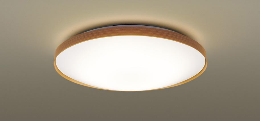 パナソニック 天井直付型 LED（昼光色～電球色） シーリングライト リモコン調光・リモコン調色・カチットF 引掛シーリング ～6畳 LED内蔵 LGC21157K