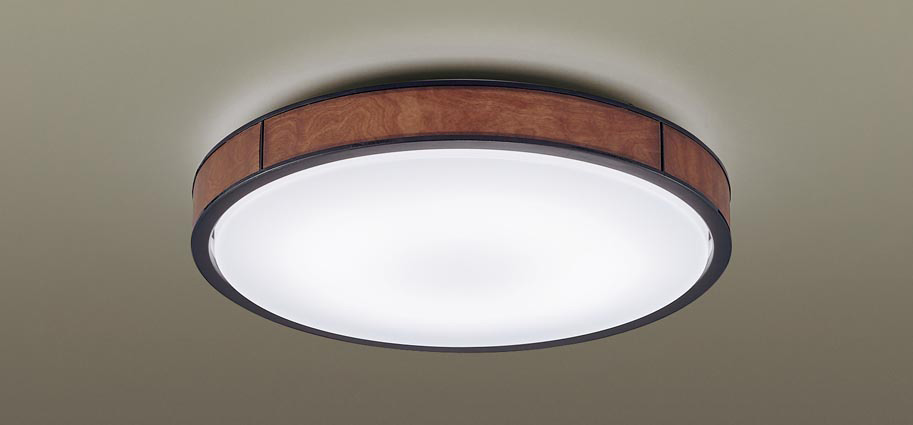 パナソニック　天井直付型　LED（昼光色～電球色）　シーリングライト　リモコン調光・リモコン調色・カチットF　引掛シーリング　～12畳　LED内蔵　LGC51151K