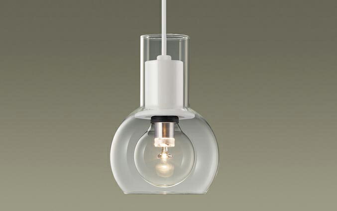 パナソニック 上昇限度吊下型 LED（白熱電球色） シャンデリヤともし火 ガラスセードタイプ・直付印字機 LED白熱電球取り替えっこ型 高温発光白熱電球25形1灯手道具好いかげんに 照明ランプ付き添い人 LGB15812
