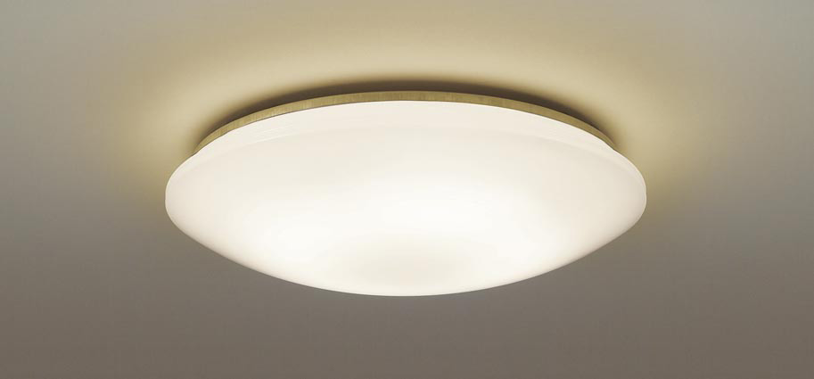 パナソニック　天井直付型　LED（電球色）　シーリングライト　リモコン調光・カチットF　引掛シーリング　～12畳　LED内蔵　LGC5113LK
