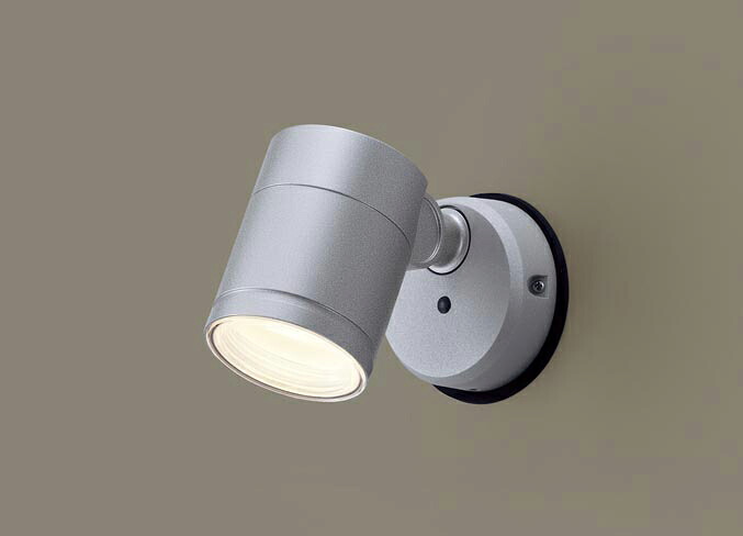 パナソニック　天井直付型・壁直付型　LED（電球色）　エクステリアスポットライト　拡散タイプ　LEDフラットランプ交換型・防雨型　パネル付型　白熱電球80形1灯器具相当　（ランプ付）　XLGE1104CT1(LGW41001+LLD4000LCT1)