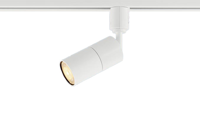 パナソニック　ＬＥＤスポットライト　配線ダクトレール用　ホワイト(白)　集光４８°広角　１００形相当　電球色　ランプ付き　専用調光器対応　XSZP3565LCB1(LGS9507+LLD3410LCB1)