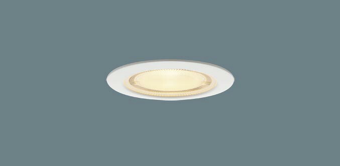 パナソニック　天井埋込型　LED（電球色）　軒下用ダウンライト・ポーチライト　高気密SB形・拡散タイプ　防湿型・防雨型・調光タイプ（ライコン別売）／埋込穴φ75mm　60形電球1灯器具相当　ランプ付　XSZR1010LCB1(SLR9015+LLD2400LCB1)