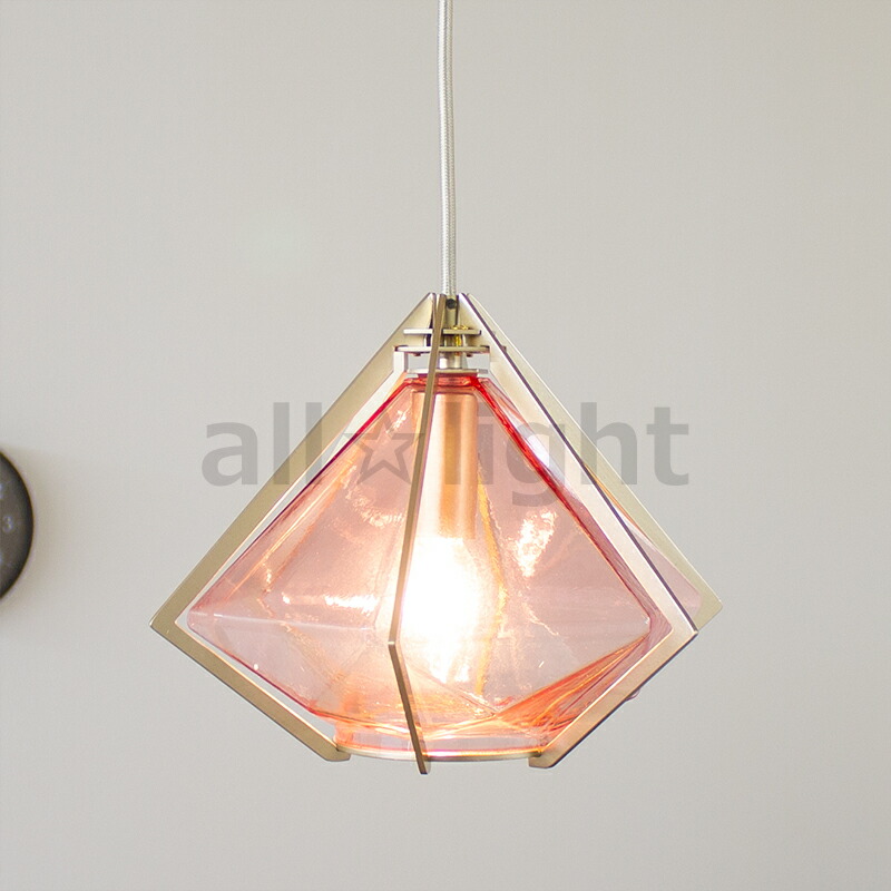 楽天市場】オーブ 天井照明 吊り下げタイプ ペンダントライト ピンク